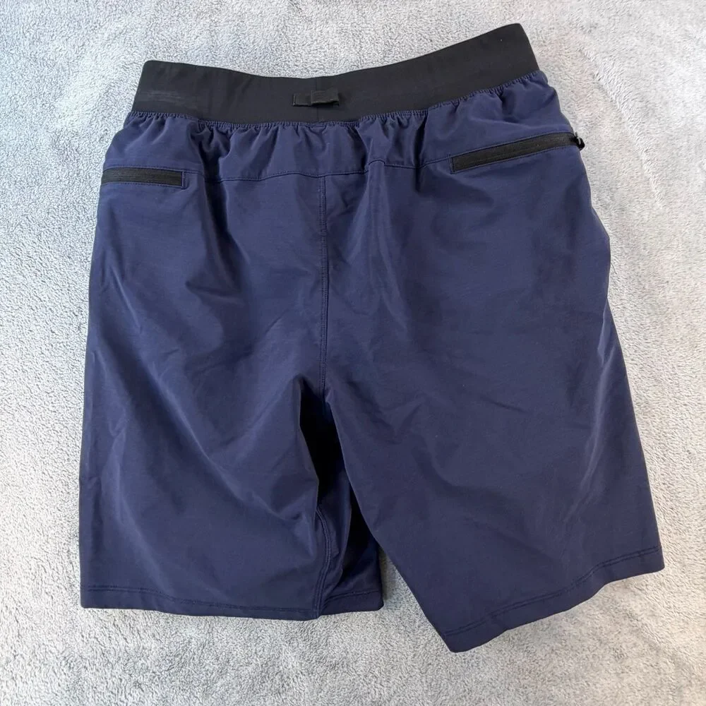 Fabletics Shorts Men’s Small Navy Drawstring Athletic 9